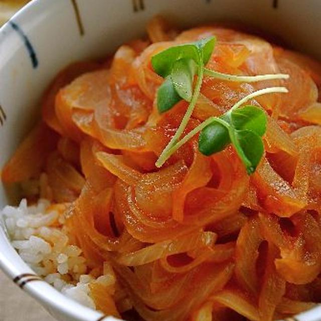 玉ねぎだけのハヤシ丼