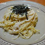 減塩タラコクリームパスタ♫