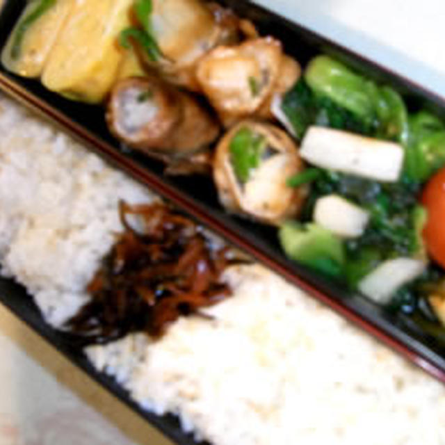 山芋の豚肉巻弁当