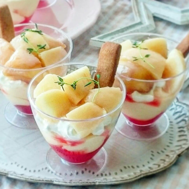 ピーチメルバ。