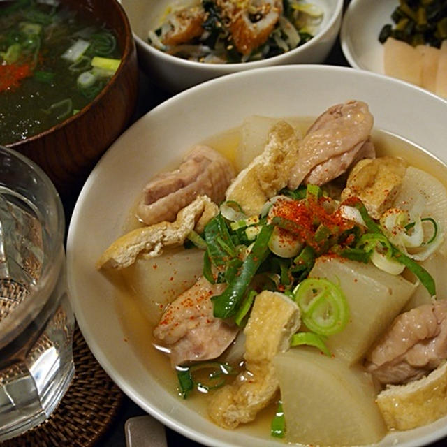 鶏肉と大根のうす味煮／味付はファッションと似てるのだ