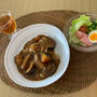 サバ缶カレー(レシピ有り)のお昼ご飯