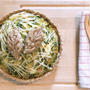 ヴィーガン🌱簡単！野菜とひよこ豆のタルト Vegan🌱Easy-to-Make Veggie and Chickpea Tart