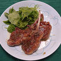 骨付きラム肉のハーブソテー：母の日ディナーその１