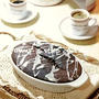 チョコレートブログ掲載レシピを移動しました♪グラタン皿で作れちゃう！しっとりチョコファッジケーキ