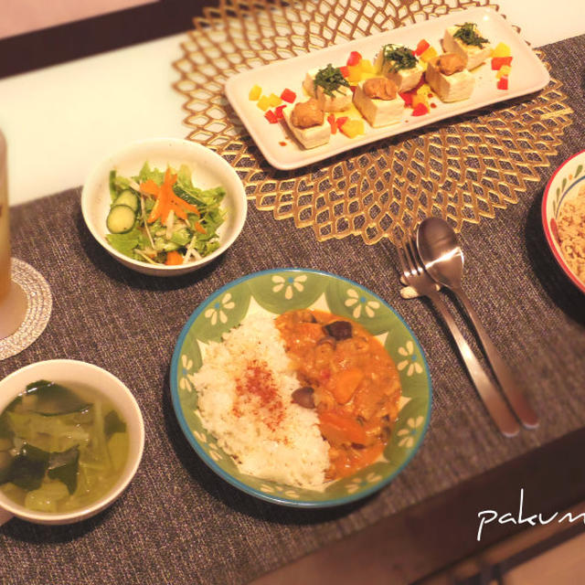 ミートフリーマンデー＊大豆ミートのお食事スープ