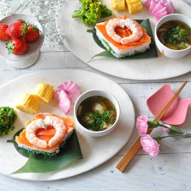 簡単! ひしもち風ちらし寿司。