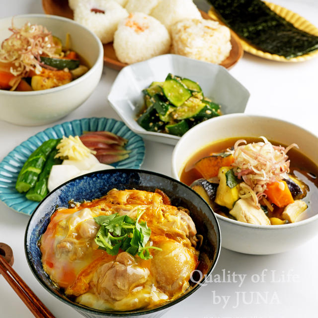今月は究極の親子丼&おいしい家おにぎりを作ってみましょう♪→お米、掘り下げます！