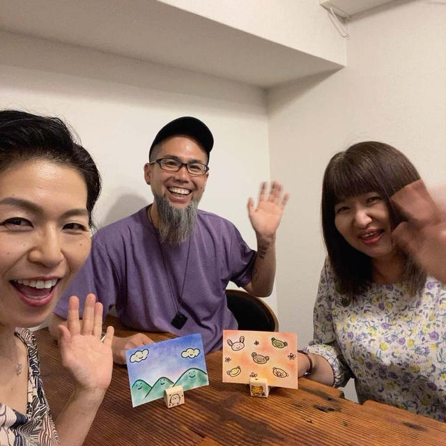 パステル画とウッドバーニングの講座無事終了楽しい時間を過ごせました