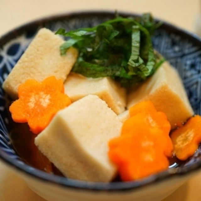 高野豆腐の煮物☆