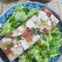 「夏野菜のぎせいやき」