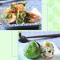 山菜第２弾は“葉わさび”採り、かき揚げとめはり寿司風♪