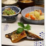 さばのピリ辛つけ焼き　和食晩ごはん