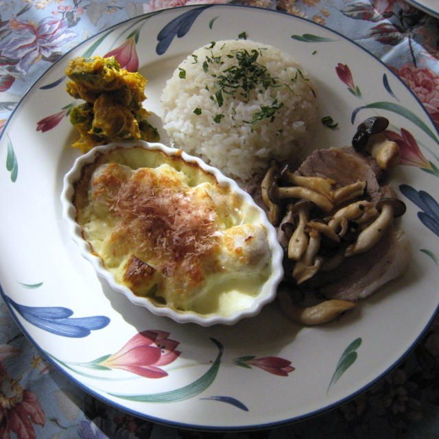 秋の味覚満載　ワンプレートランチ