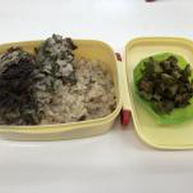 最近のお弁当
