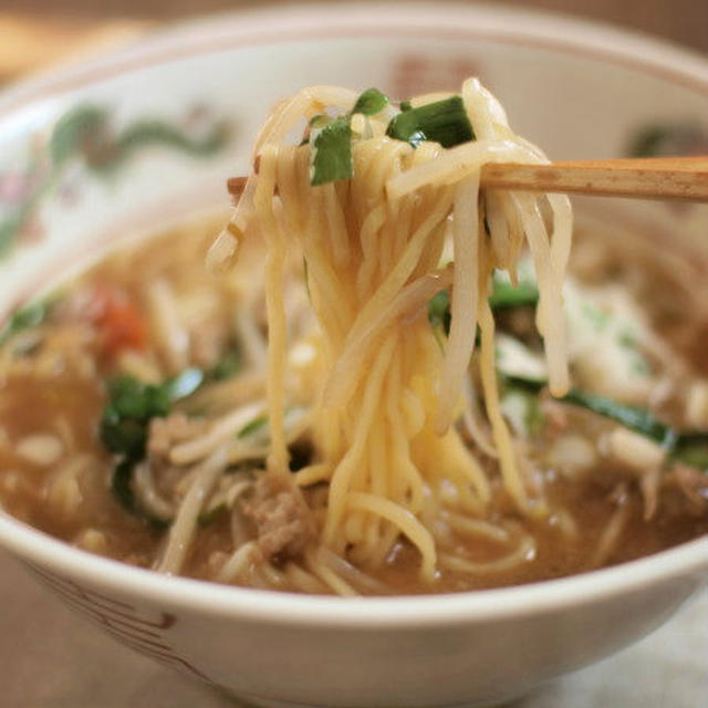 味噌拉麺。