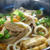 リメイク料理で【竹の子五目けんちんうどん】五目飯の味付け具材がスープに変身！！簡単！５分♪