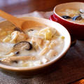 白菜と椎茸の豆乳クリーム煮。 by musashiさん