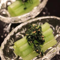 蕗の翡翠煮と人が美味しいと感じる塩分濃度について。