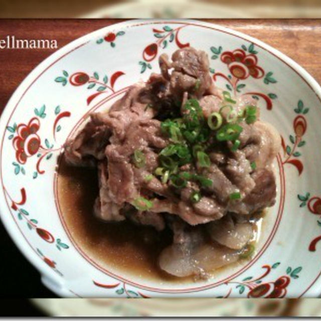 ルクエ・豚の醤油焼き