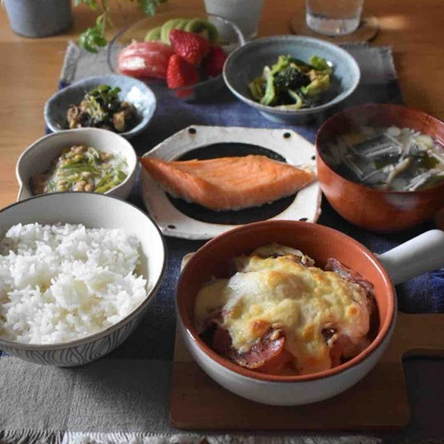 朝ごはんー