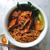 black noodle bowl