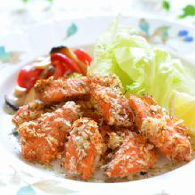 ハーブとレモンでシンプルに味わう♪サクサク☆鮭のグリル✿