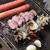 水曜日、薪入れ① 小屋で炭火焼きごはん〜☆