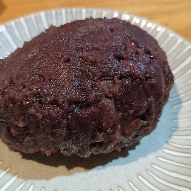 失敗したお赤飯をリメイク！！おはぎにしました～(o^^o)