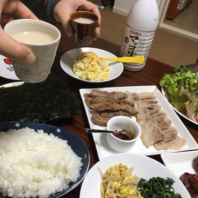 マッコリ乾杯！！#rsp55
