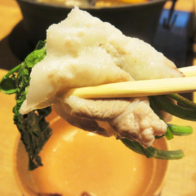 梅好き☆旬のクレソンを味わう梅しゃぶ〜しゃぶしゃぶ温野菜