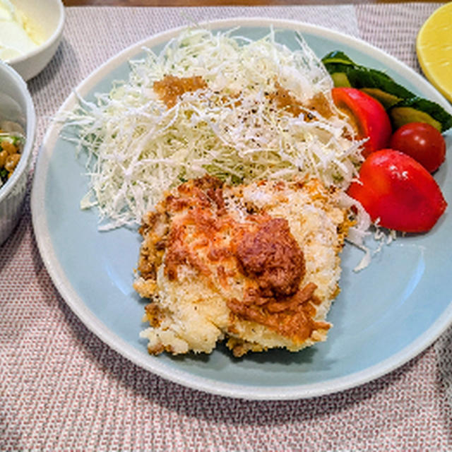 挽き肉とじゃがいもの重ねグラタン