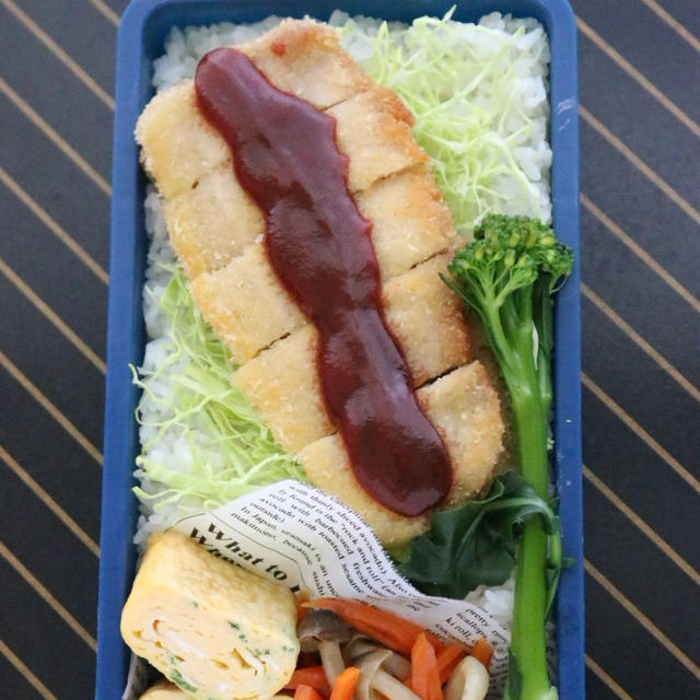 男子高校生弁当 / 海老出汁しゃぶしゃぶ