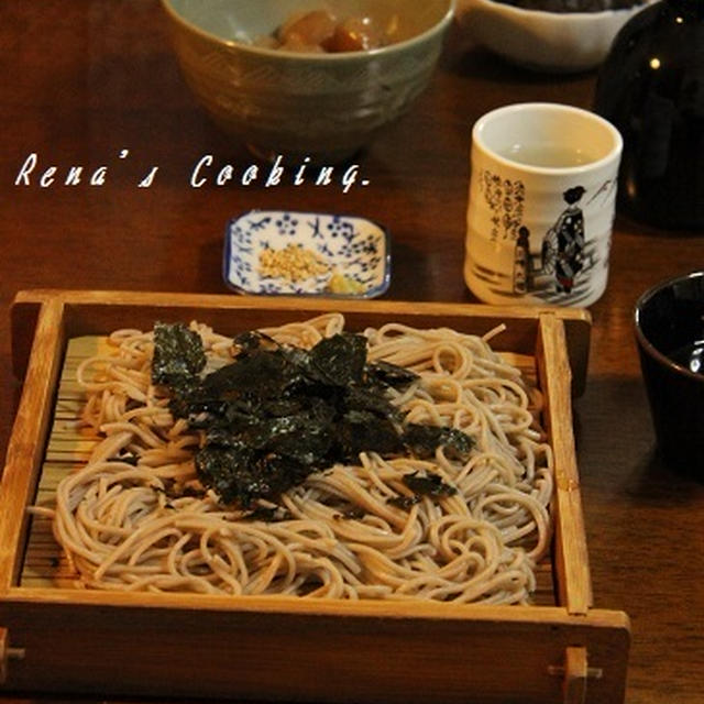 お蕎麦とお抹茶
