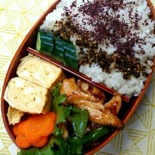 ささみの青椒肉絲弁当&鶏天弁当