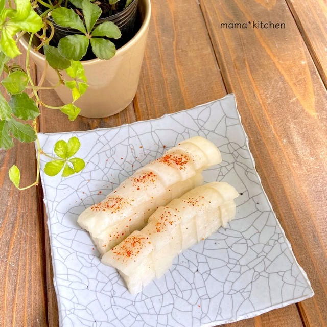 もう買う必要なし！保存袋で簡単「大根の漬物」の作り置き