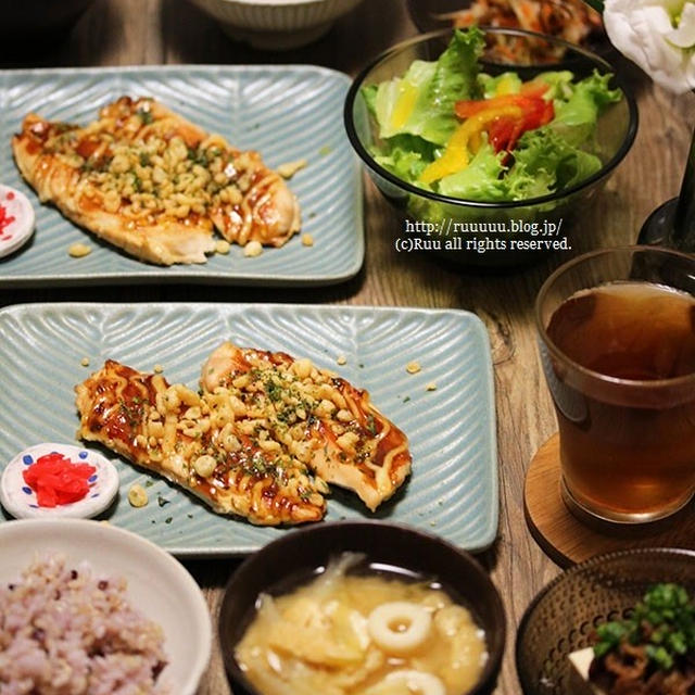 【レシピ・・・なのか？】揚げ玉にR指定は御座いませんが、お好みチキンはウマカッター。