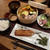 蒸し野菜＆細身の秋刀魚で蒲焼の晩ご飯 と　アスターの花♪