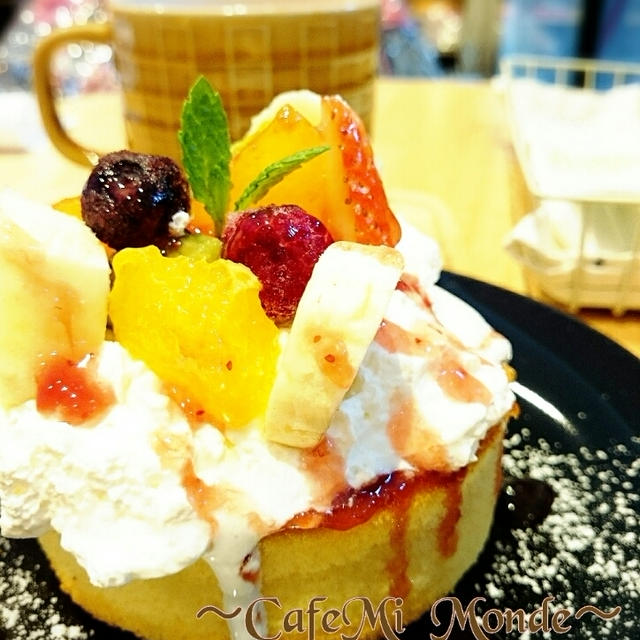 分厚い窯出しパンケーキ❤夙川
