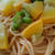 夏野菜とウニのパスタ