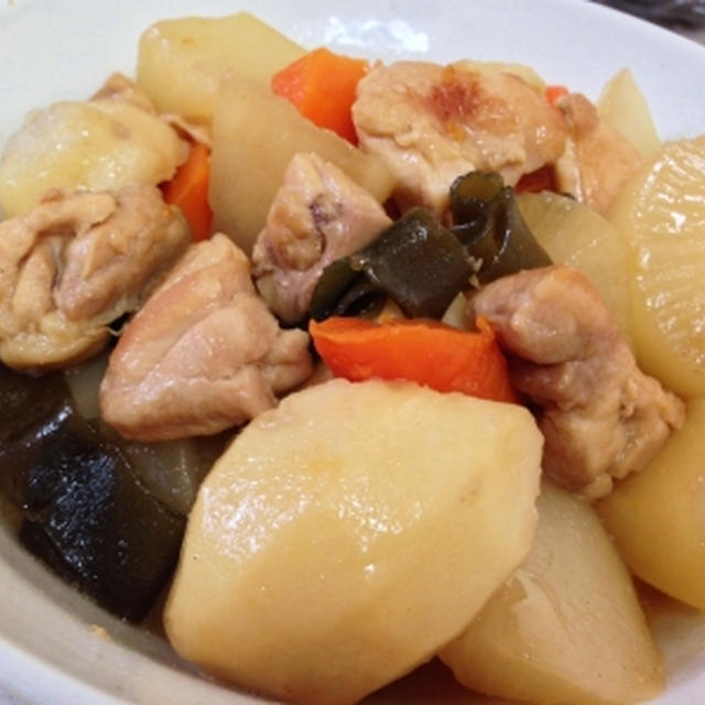 京君家で作った煮物♪