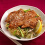 台湾風スパイシーホット唐揚げのせ冷やし中華 (レシピ)