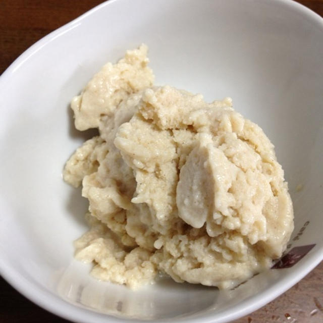寒天使用の豆乳アイスクリーム