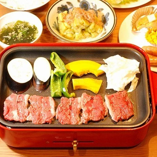 ホットプレート焼き肉！盛り上がった食材はこれ♪