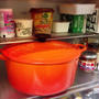冷蔵庫にカレーの鍋が入るとは！
