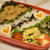 チキンの漬けまぐろステーキ風弁当