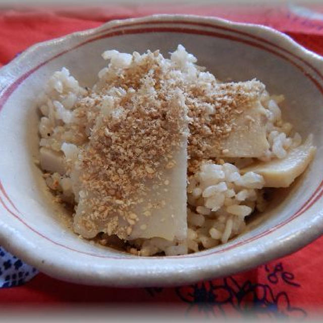 筍ご飯～やっと作れた―！