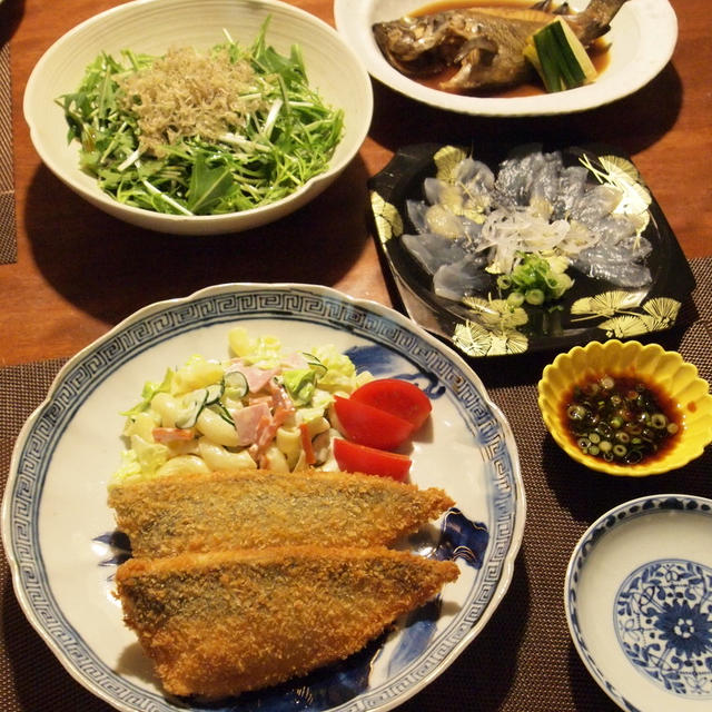 鯵フライ