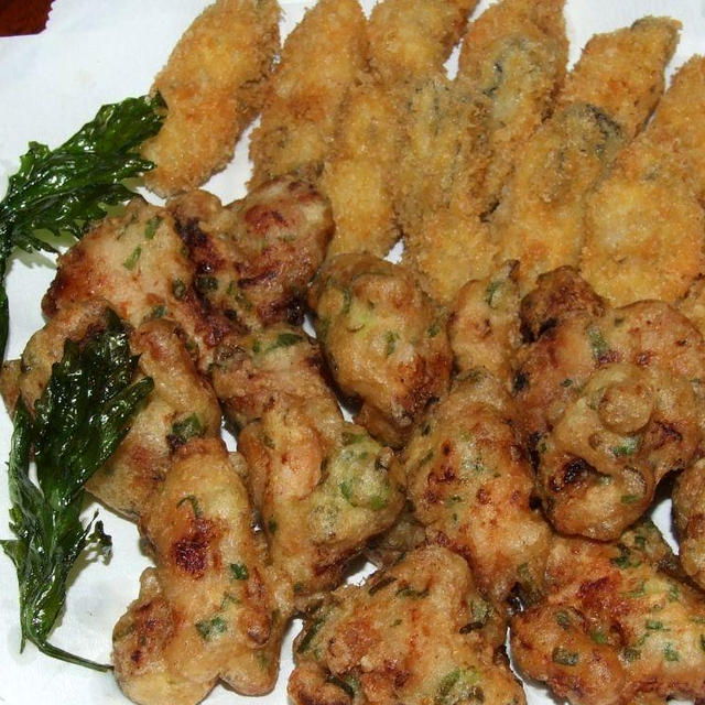 メレンゲを衣に鶏の唐揚げ