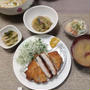 とんかつと秘伝豆ごはん